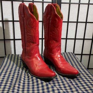J B DILLON cowboy boots Size 6B